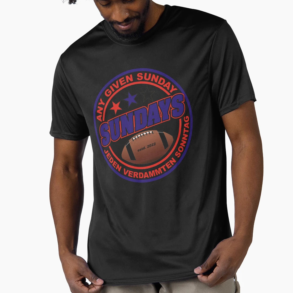 Sundays Any Given Sunday T-Shirt - Custom Art Print Unisex - T-Shirt, Sweatshirt, Hoodie