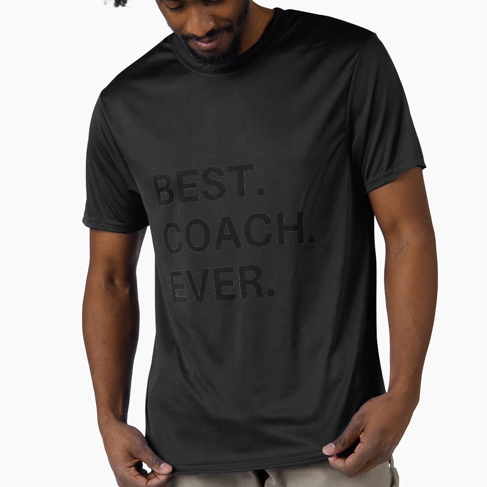 Coach Gift Best Coach Ever Funny T-Shirt - Fun Novelty Design for Adults - T-Shirt, Sweatshirt, Hoodie