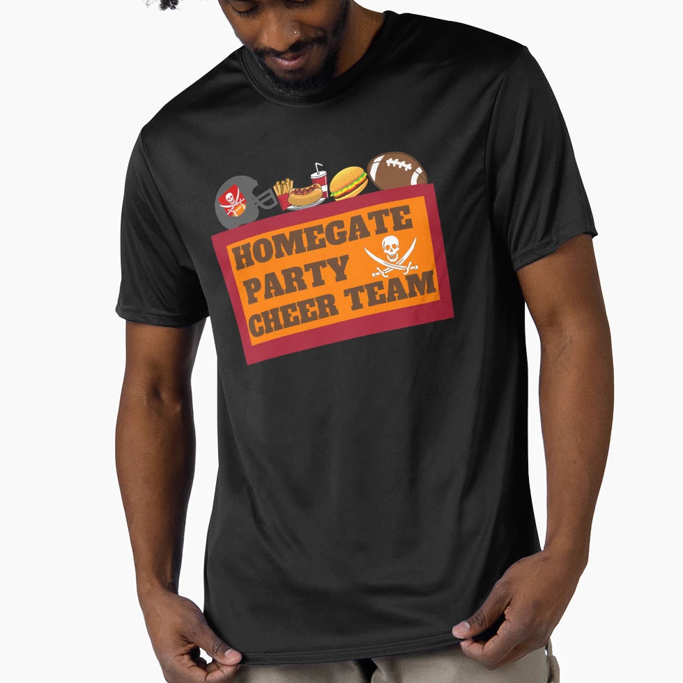 Cheer Team Game Day Football Homegate T-Shirt - Fun Novelty Design Unisex - T-Shirt, Sweatshirt, Hoodie