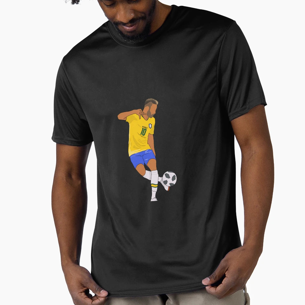 Neymar Jr T-Shirt - Custom Art Print Men Women - T-Shirt, Sweatshirt, Hoodie