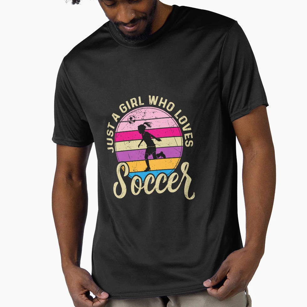 Soccer Player T-Shirt - Graphic Print for Adults - T-Shirt, Sweatshirt, Hoodie