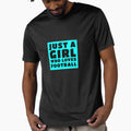 Just Who Loves Football T-Shirt - Minimalist Print for Adults - T-Shirt, Sweatshirt, Hoodie