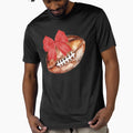 Football Mom Red Coquette Bows Rugby T-Shirt - Graphic Print for Adults - T-Shirt, Sweatshirt, Hoodie