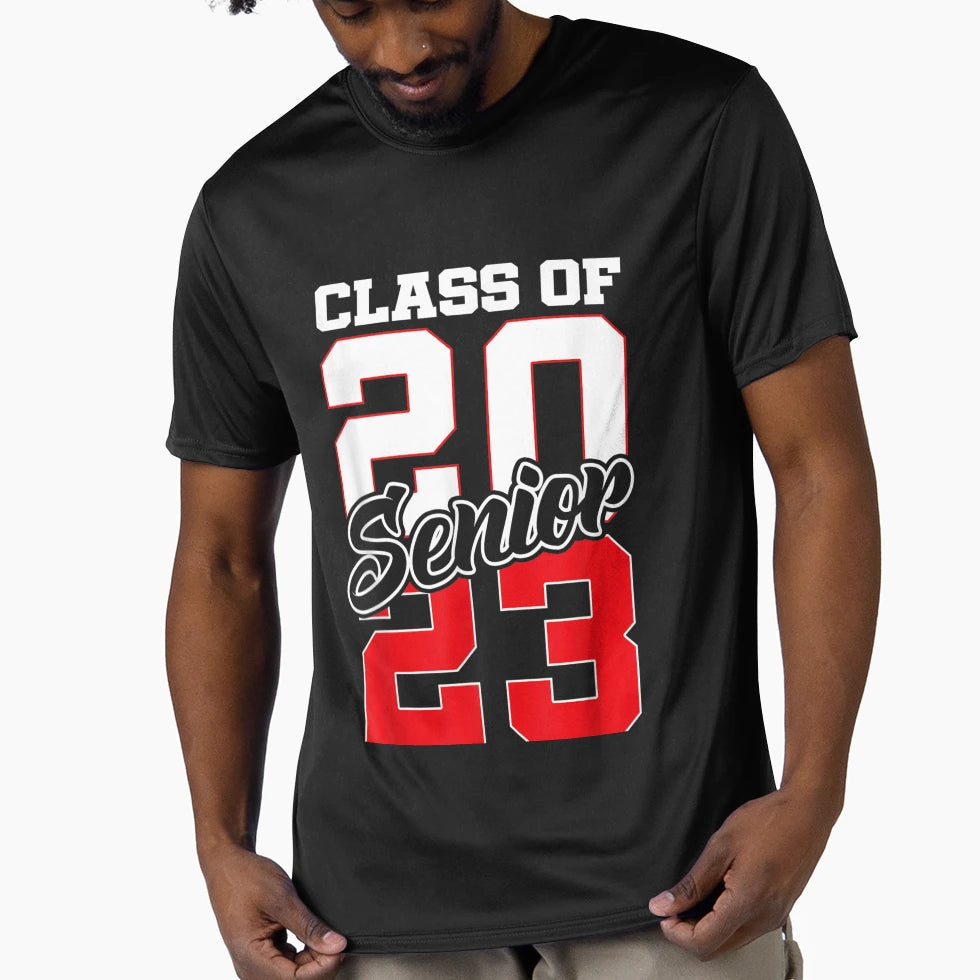 Class 2023 Senior 23 Grad Graduation T-Shirt - Novelty Apparel for Adults - T-Shirt, Sweatshirt, Hoodie