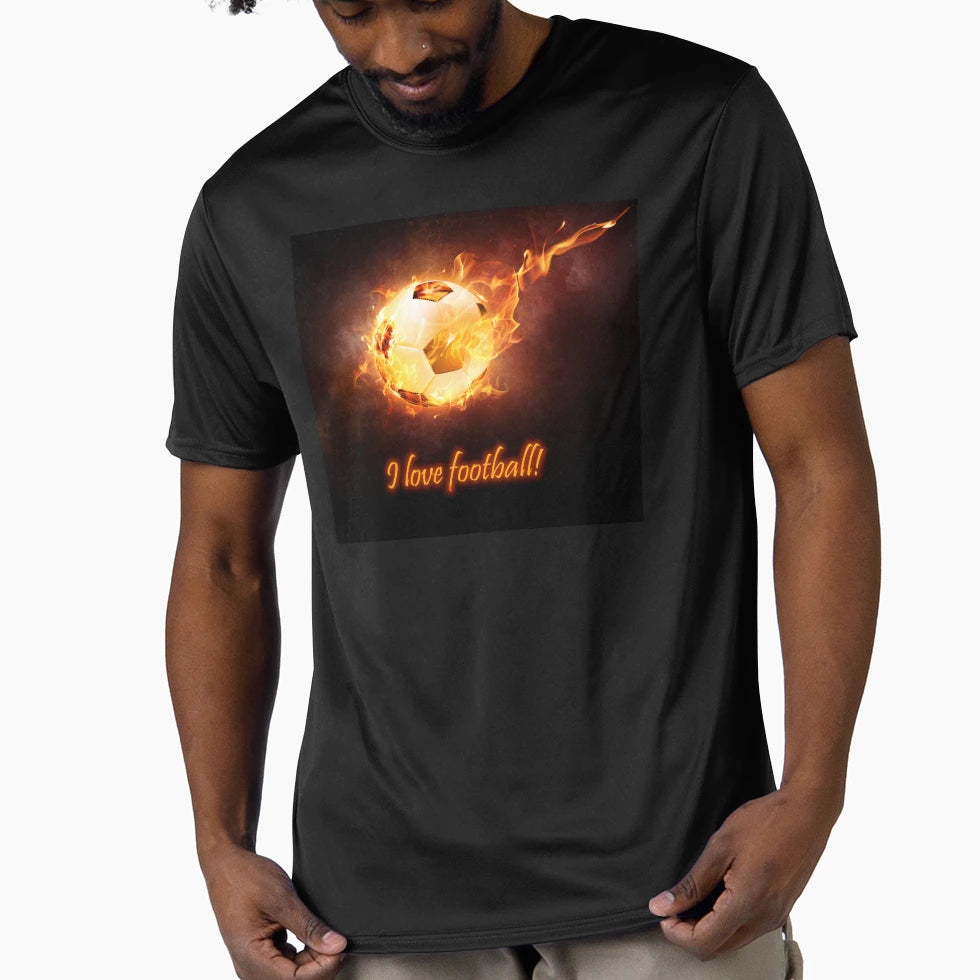 I Love Football T-Shirt - Streetwear Style Unisex - T-Shirt, Sweatshirt, Hoodie