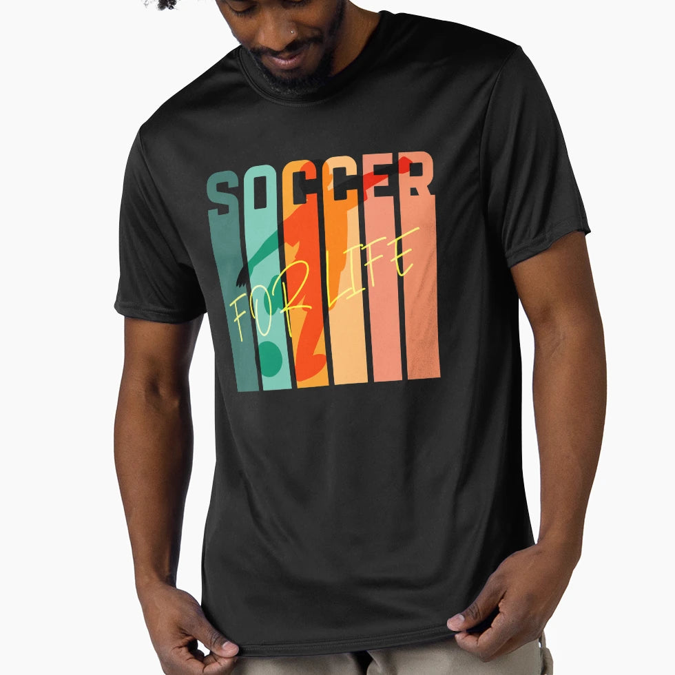 Soccer Life T-Shirt - Casual Everyday Wear Men Women - T-Shirt, Sweatshirt, Hoodie
