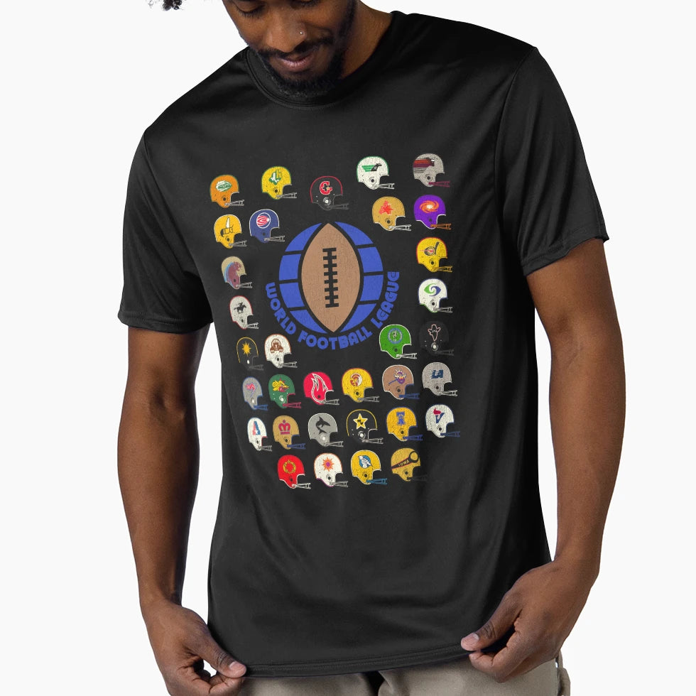 World Football League Defunct Team T-Shirt - Aesthetic Graphic Men Women - T-Shirt, Sweatshirt, Hoodie