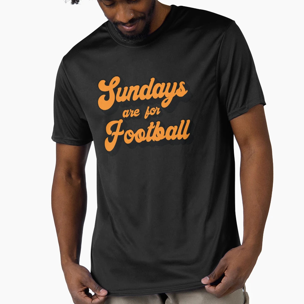 Sundays Are Football T-Shirt - Custom Art Print Men Women - T-Shirt, Sweatshirt, Hoodie