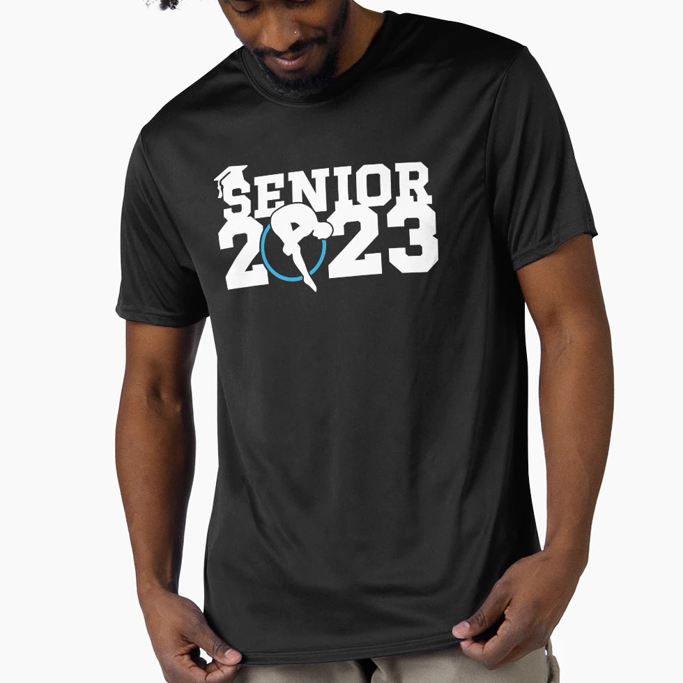 Senior Swimmer Diver 2023 Swim Diving T-Shirt - Trendy Graphic for Adults - T-Shirt, Sweatshirt, Hoodie
