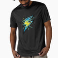 Electric Lightning Bolt Neon Thunder T-Shirt - Fun Novelty Design Unisex - T-Shirt, Sweatshirt, Hoodie