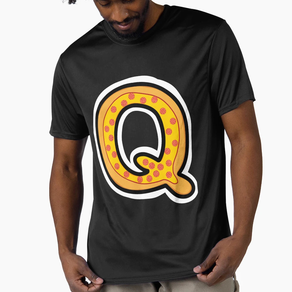 Pizza Q T-Shirt - Streetwear Style Unisex - T-Shirt, Sweatshirt, Hoodie