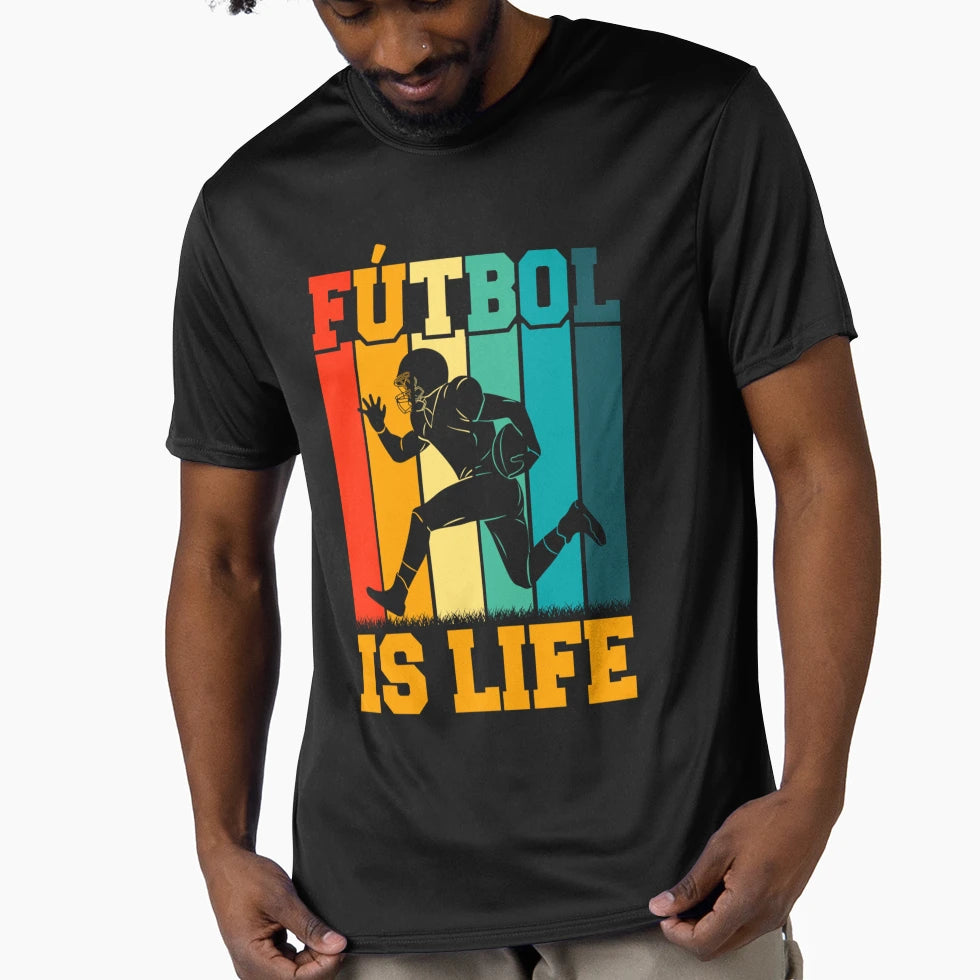 Futbol Is Life T-Shirt - Graphic Print Unisex - T-Shirt, Sweatshirt, Hoodie