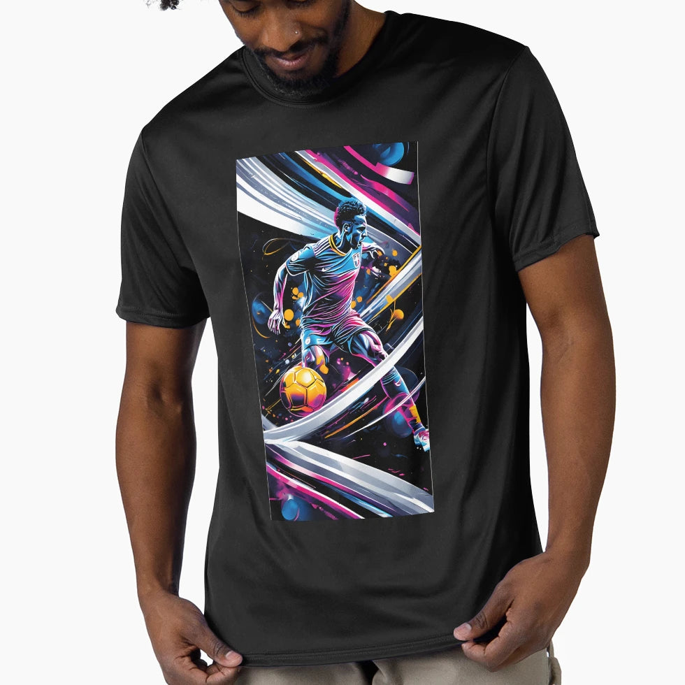 Football Player T-Shirt - Streetwear Style for Adults - T-Shirt, Sweatshirt, Hoodie