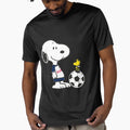 Black Smiling Dog Womens Super T-Shirt - Fun Novelty Design for Adults - T-Shirt, Sweatshirt, Hoodie
