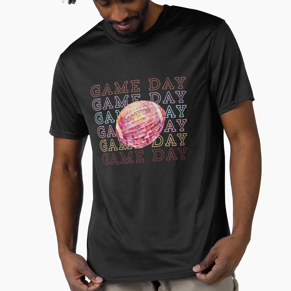 Game Day Football Mama T-Shirt - Minimalist Print Unisex - T-Shirt, Sweatshirt, Hoodie
