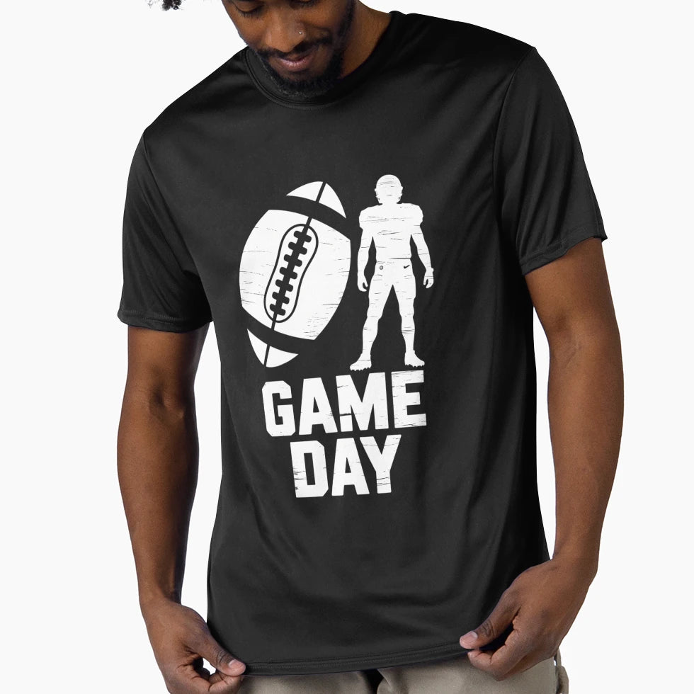 Game Day Football Sports Player T-Shirt - Novelty Apparel for Adults - T-Shirt, Sweatshirt, Hoodie