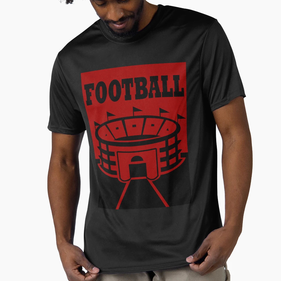 Football Stadium T-Shirt - Custom Art Print Unisex - T-Shirt, Sweatshirt, Hoodie
