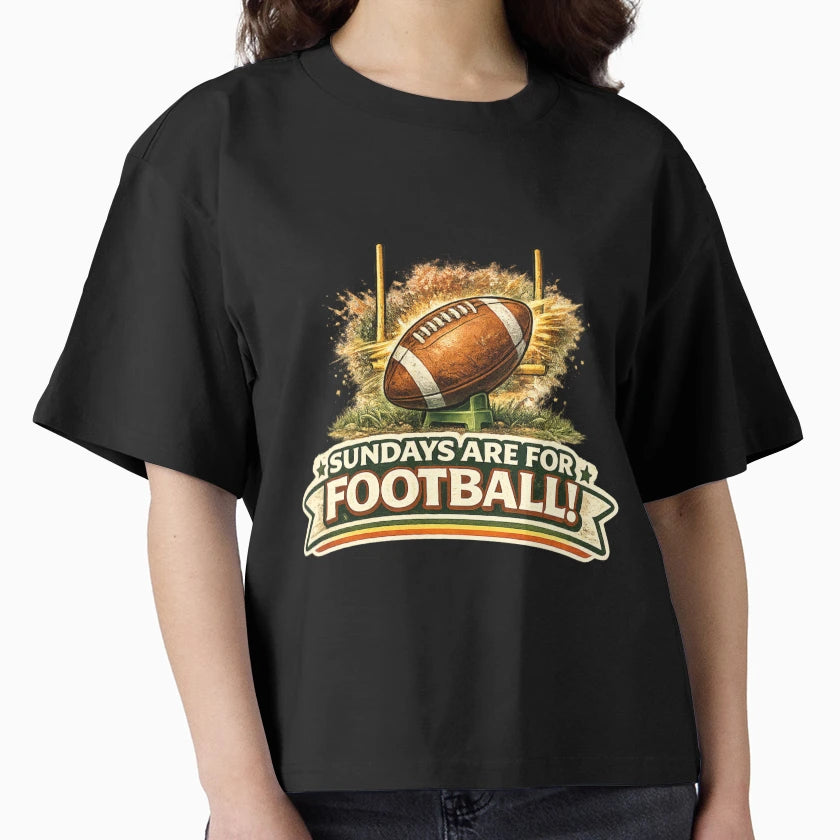 Sundays Are Football Sports T-Shirt - Streetwear Style Unisex - T-Shirt, Sweatshirt, Hoodie