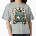 Worldie Watch Party Soccer Pub T-Shirt - Fun Novelty Design for Adults - T-Shirt, Sweatshirt, Hoodie