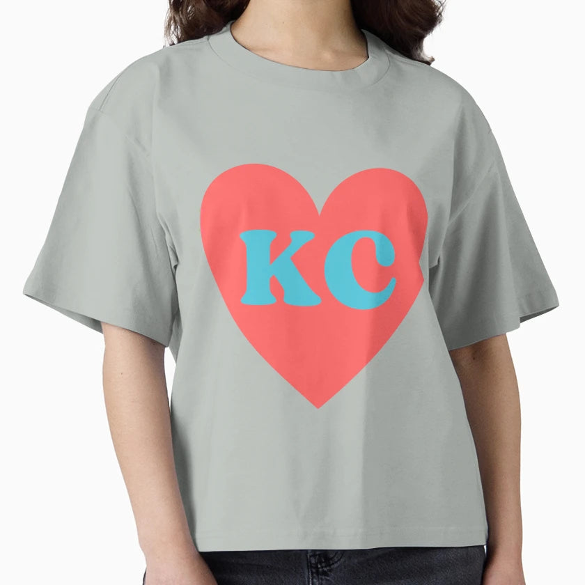 Kc Current Heart T-Shirt - Graphic Print for Adults - T-Shirt, Sweatshirt, Hoodie