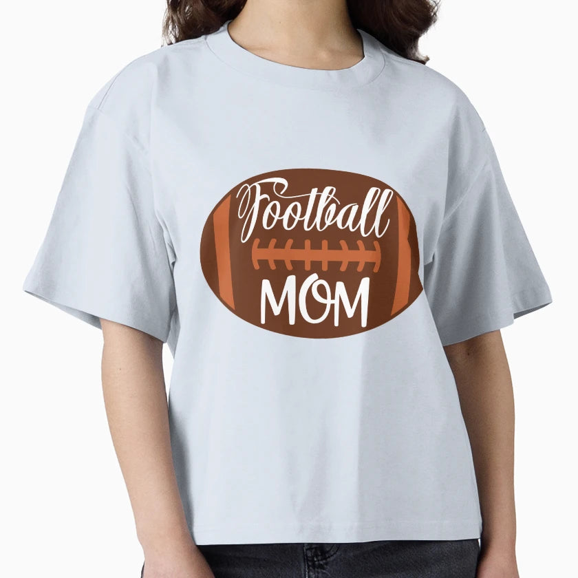 Football Mom T-Shirt - Graphic Print Unisex - T-Shirt, Sweatshirt, Hoodie