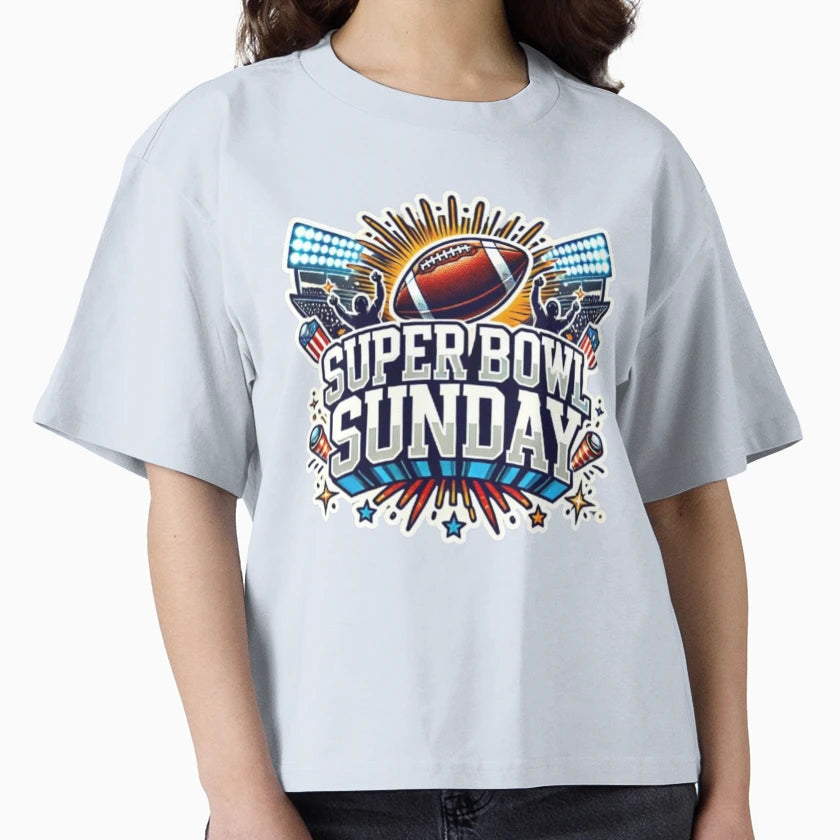 Super Bowl Sunday T-Shirt - Aesthetic Graphic for Adults - T-Shirt, Sweatshirt, Hoodie