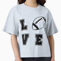 Love Football T-Shirt - Graphic Print for Adults - T-Shirt, Sweatshirt, Hoodie