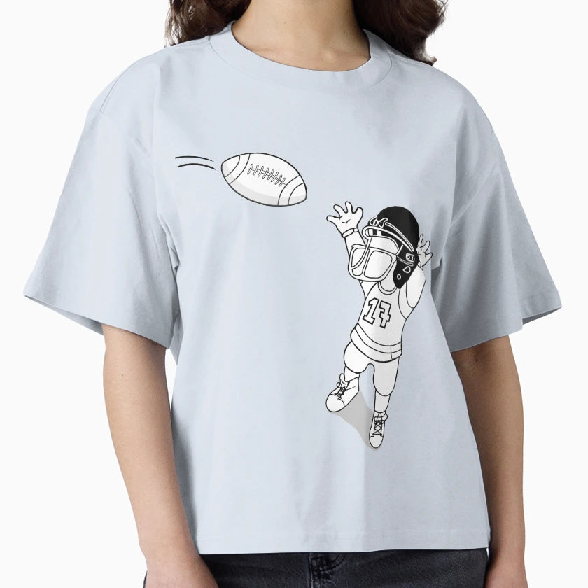 Childrens American Football Helmet T-Shirt - Streetwear Style for Adults - T-Shirt, Sweatshirt, Hoodie