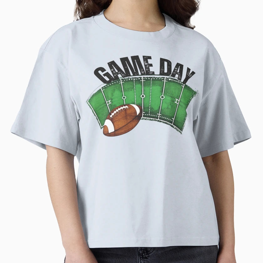 Game Day Football Field T-Shirt - Trendy Graphic Men Women - T-Shirt, Sweatshirt, Hoodie