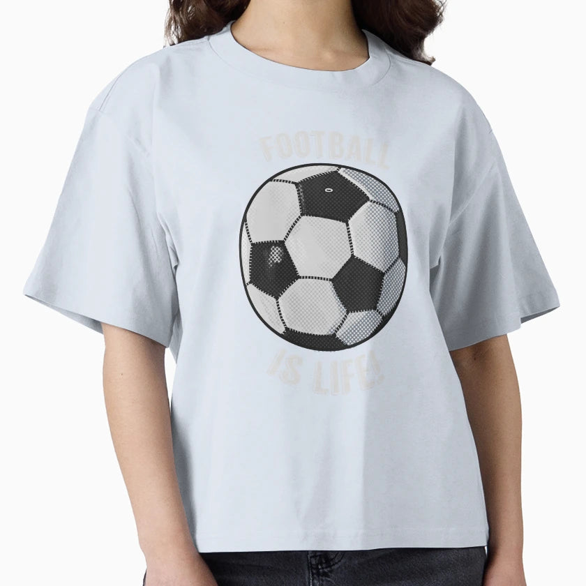 Football Is Life T-Shirt - Fun Novelty Design for Adults - T-Shirt, Sweatshirt, Hoodie