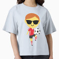 Soccer Emoji T-Shirt - Fun Novelty Design for Adults - T-Shirt, Sweatshirt, Hoodie