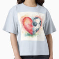 Soccer Love T-Shirt - Fun Novelty Design Men Women - T-Shirt, Sweatshirt, Hoodie