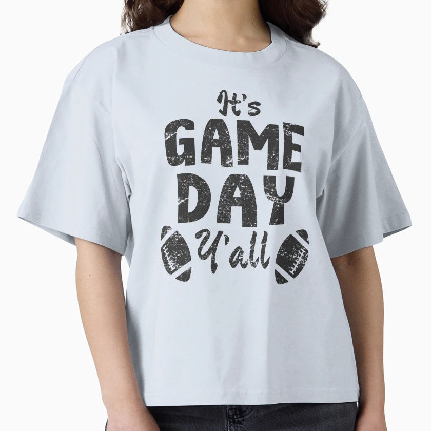 Its Game Day Yall Football Soccer T-Shirt - Unique Graphic for Adults - T-Shirt, Sweatshirt, Hoodie