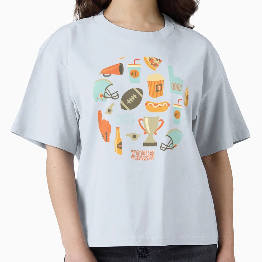 American Football Sport T-Shirt - Aesthetic Graphic for Adults - T-Shirt, Sweatshirt, Hoodie