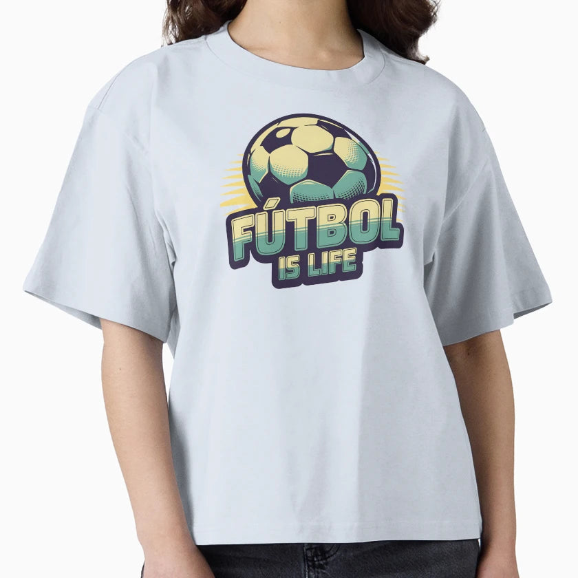 F Tbol Is Life Soccer Ball Sports T-Shirt - Custom Art Print for Adults - T-Shirt, Sweatshirt, Hoodie