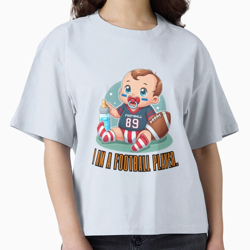 American Football Cartoon T-Shirt - Fun Novelty Design Unisex - T-Shirt, Sweatshirt, Hoodie