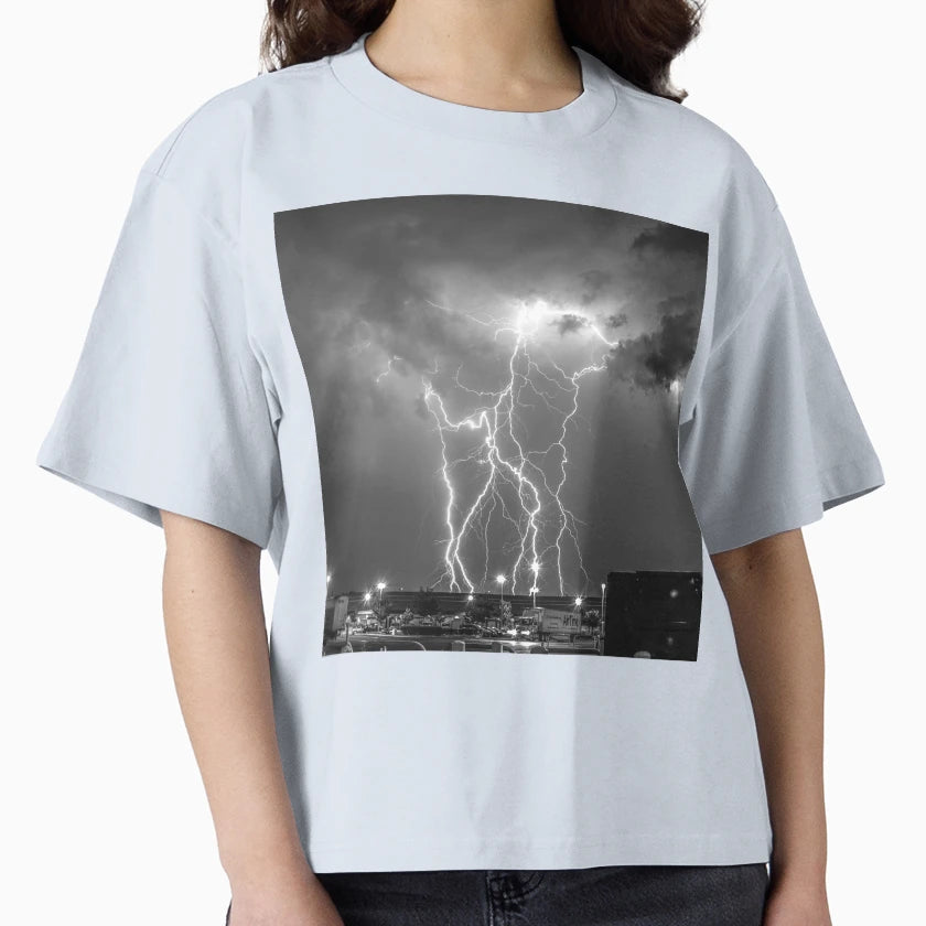 Montreal Lightning T-Shirt - Custom Art Print Men Women - T-Shirt, Sweatshirt, Hoodie