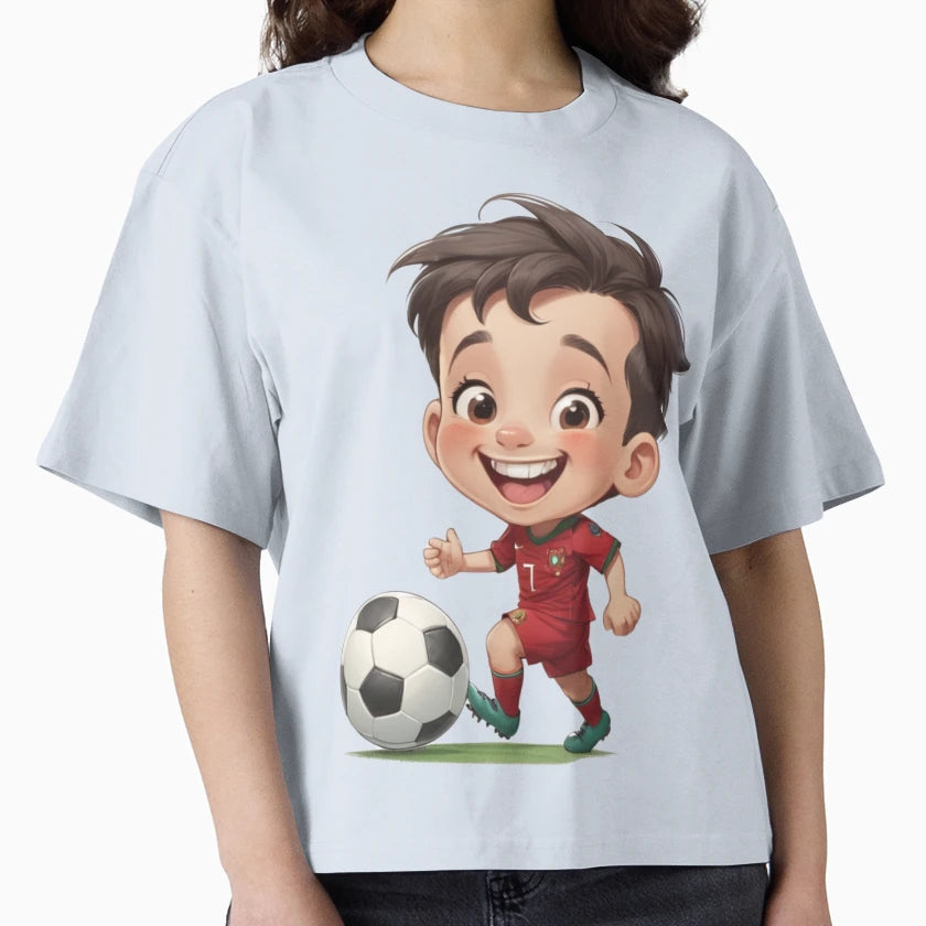 Portugal Footballer Beautiful Positive T-Shirt - Graphic Print for Adults - T-Shirt, Sweatshirt, Hoodie
