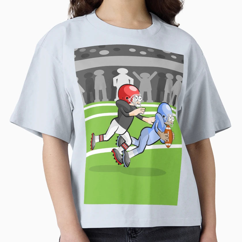 Soccer Player Escapes To Blockade T-Shirt - Casual Everyday Wear Unisex - T-Shirt, Sweatshirt, Hoodie