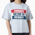 Sundays Are Patriots T-Shirt - Minimalist Print Unisex - T-Shirt, Sweatshirt, Hoodie
