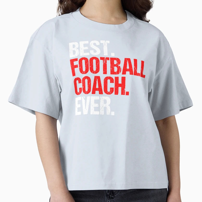 Best Football Coach Ball Sports Gift T-Shirt - Aesthetic Graphic Unisex - T-Shirt, Sweatshirt, Hoodie