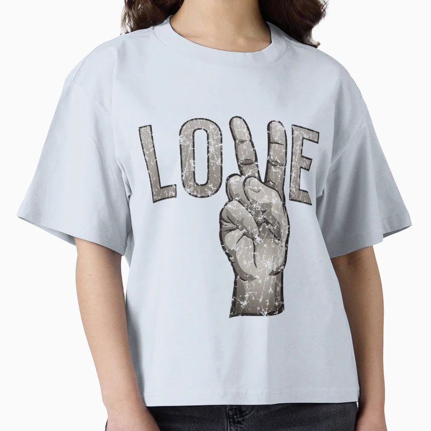 Peace Love T-Shirt - Fun Novelty Design Unisex - T-Shirt, Sweatshirt, Hoodie