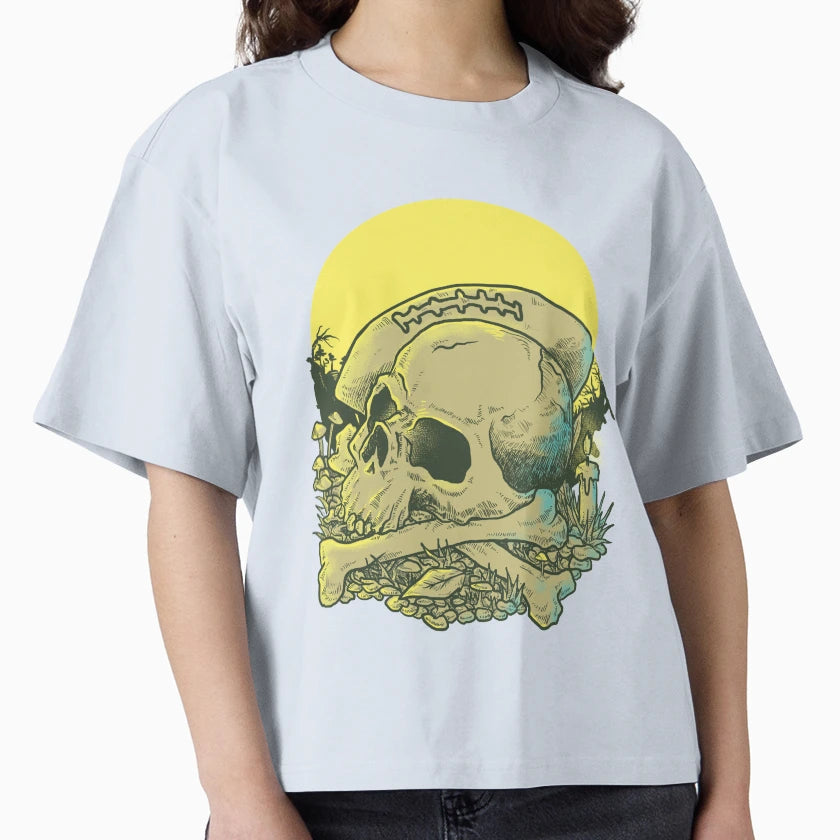 Skull Cross T-Shirt - Custom Art Print Men Women - T-Shirt, Sweatshirt, Hoodie