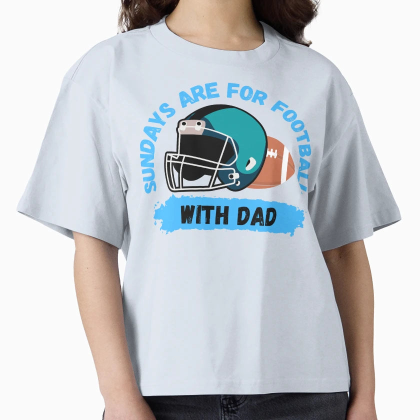 Sundays Are Football Dad T-Shirt - Trendy Graphic Unisex - T-Shirt, Sweatshirt, Hoodie