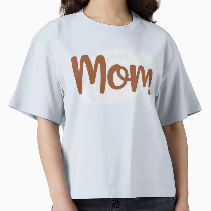Football Mom T-Shirt - Graphic Print Unisex - T-Shirt, Sweatshirt, Hoodie