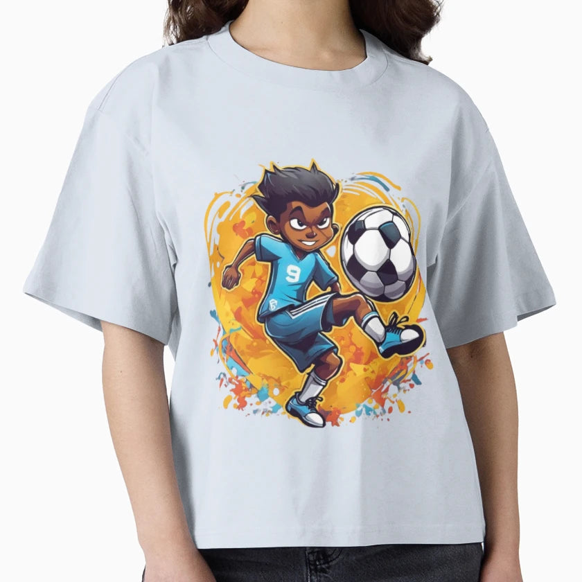 Soccer Showdown Animated Adventures T-Shirt - Trendy Graphic for Adults - T-Shirt, Sweatshirt, Hoodie