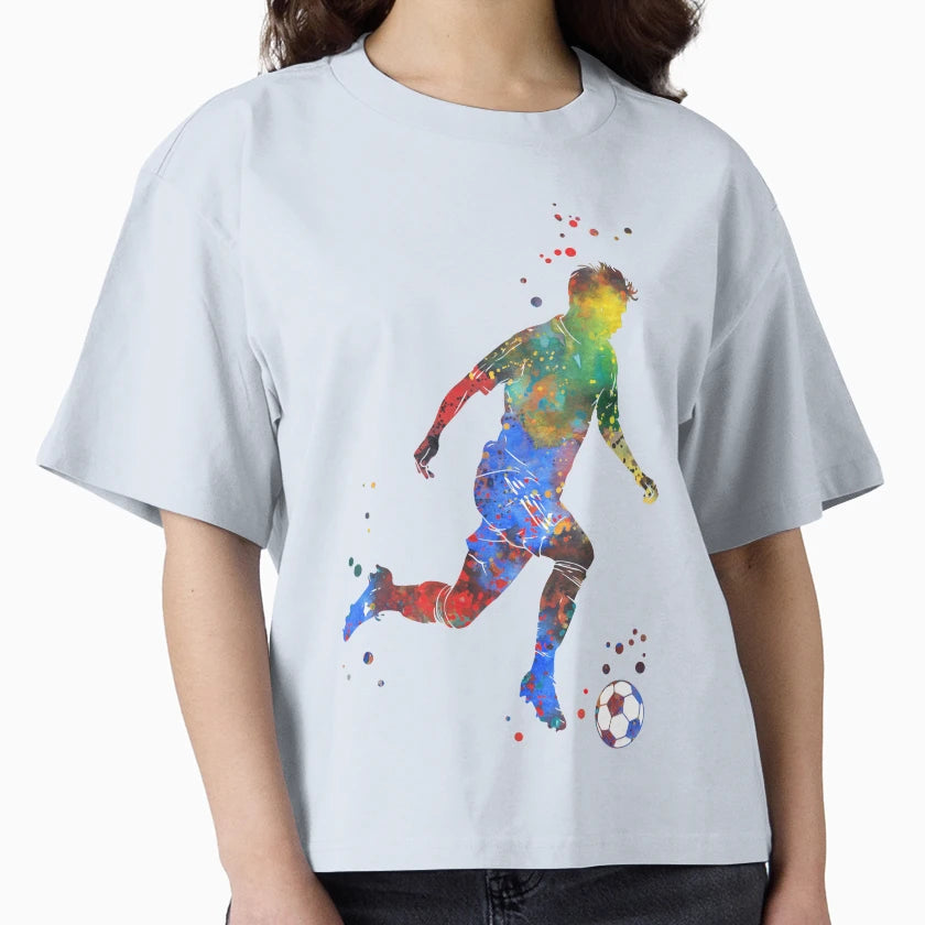 Male Soccer Player T-Shirt - Aesthetic Graphic Unisex - T-Shirt, Sweatshirt, Hoodie