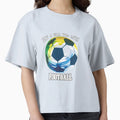Copy Just Who Loves Football T-Shirt - Novelty Apparel Unisex - T-Shirt, Sweatshirt, Hoodie