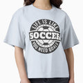 Soccer Goals T-Shirt - Minimalist Print Men Women - T-Shirt, Sweatshirt, Hoodie