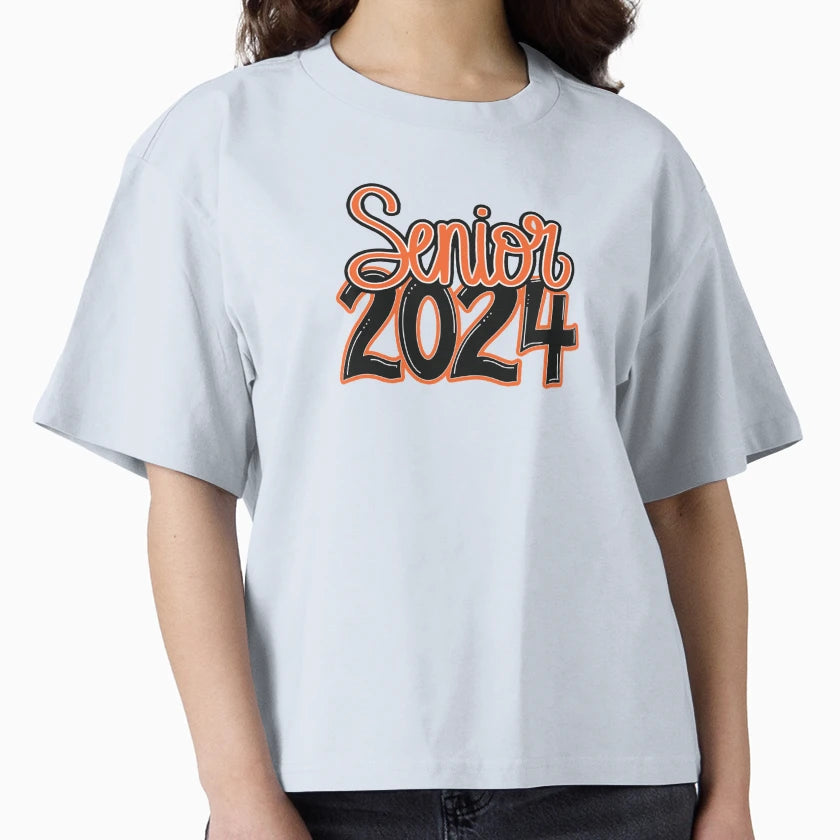 Senior 2024 T-Shirt - Casual Everyday Wear Men Women - T-Shirt, Sweatshirt, Hoodie